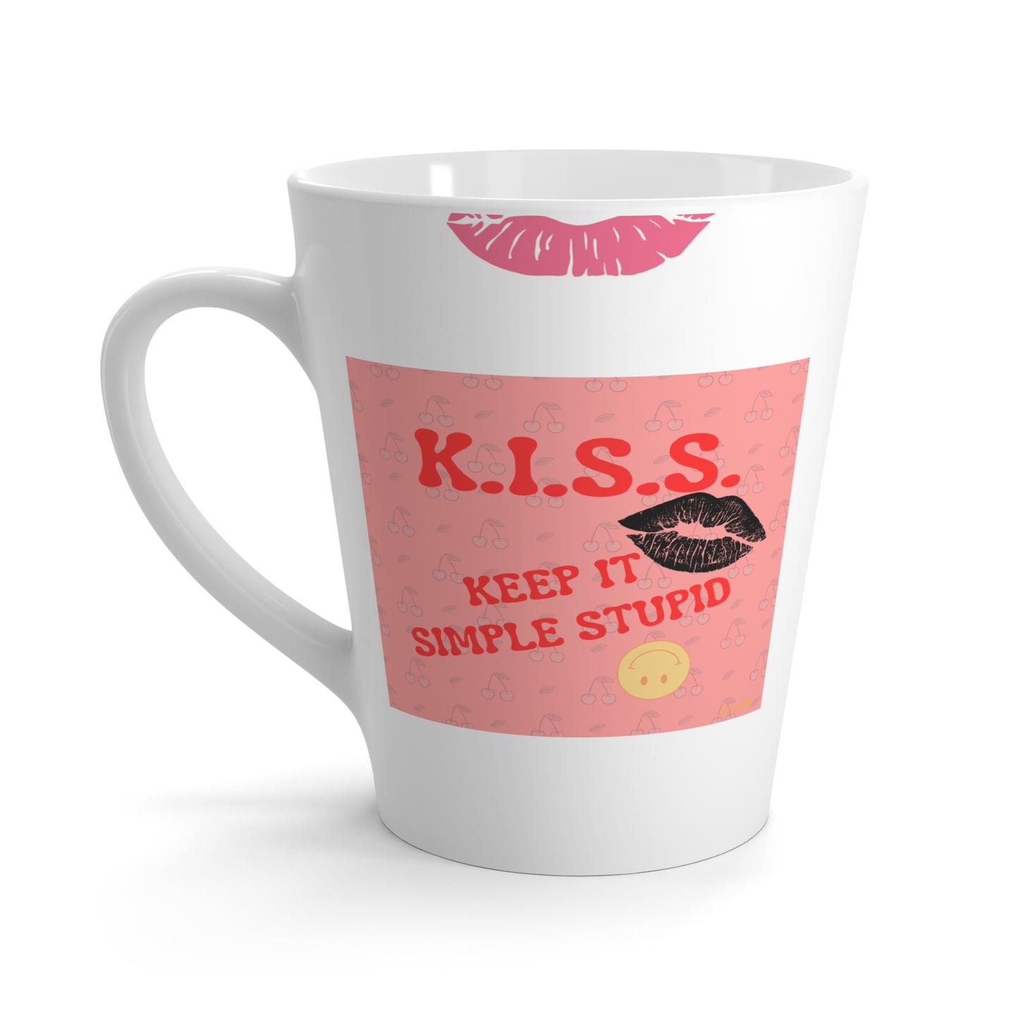 Latte Mug KISS